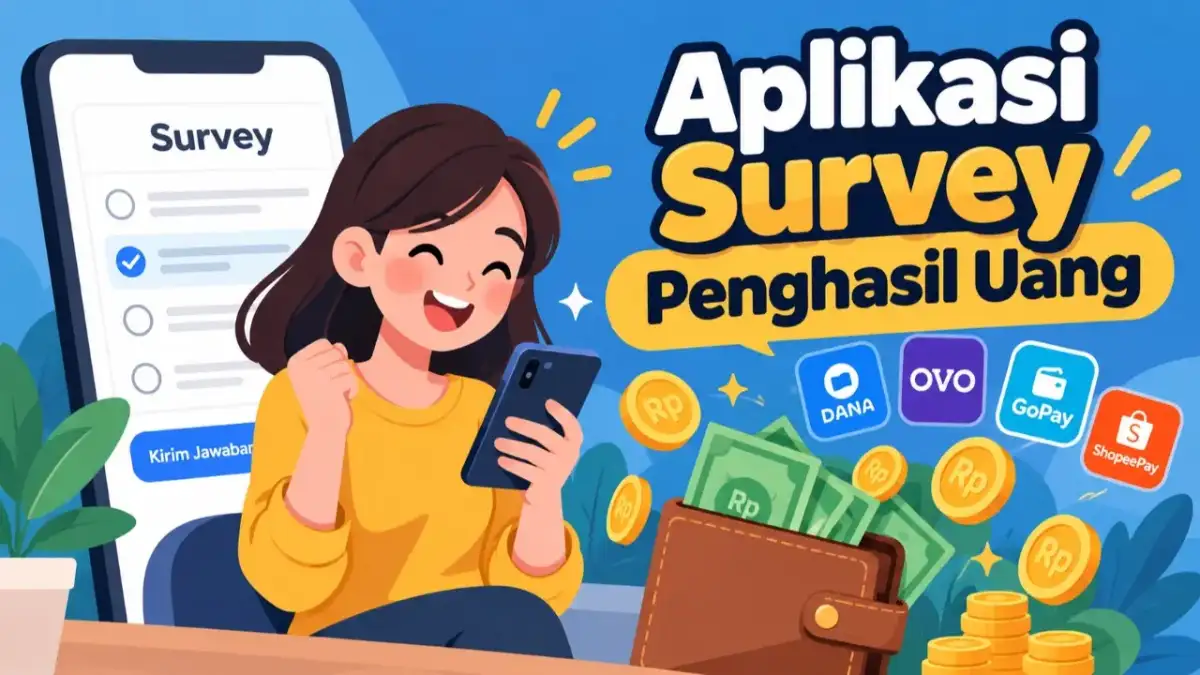 20 Aplikasi Survei Penghasil Uang Terbaik 2026: Bisa Cair ke DANA, OVO, dan GoPay