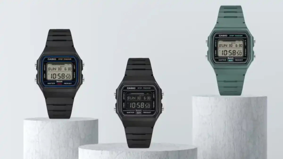 Casio Rilis Jam Tangan Digital Klasik FB100W di AS, Bawa Fitur Bluetooth dan Pelacak Langkah