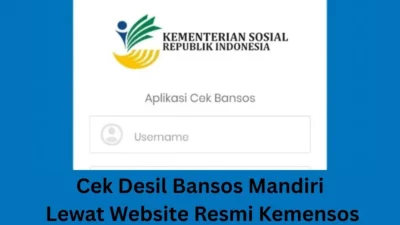 Cukup Pakai NIK KTP, Ini Cara Cek Desil Penerima Bansos Kemensos Terbaru!