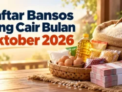 Daftar Bansos Cair Oktober 2026: PKH, BPNT, dan Beras 10 Kg, Cek Nama Anda!