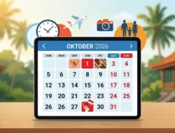 Daftar Hari Libur Oktober 2026: Cek Tanggal Merah dan Agenda Penting Bulan Ini!