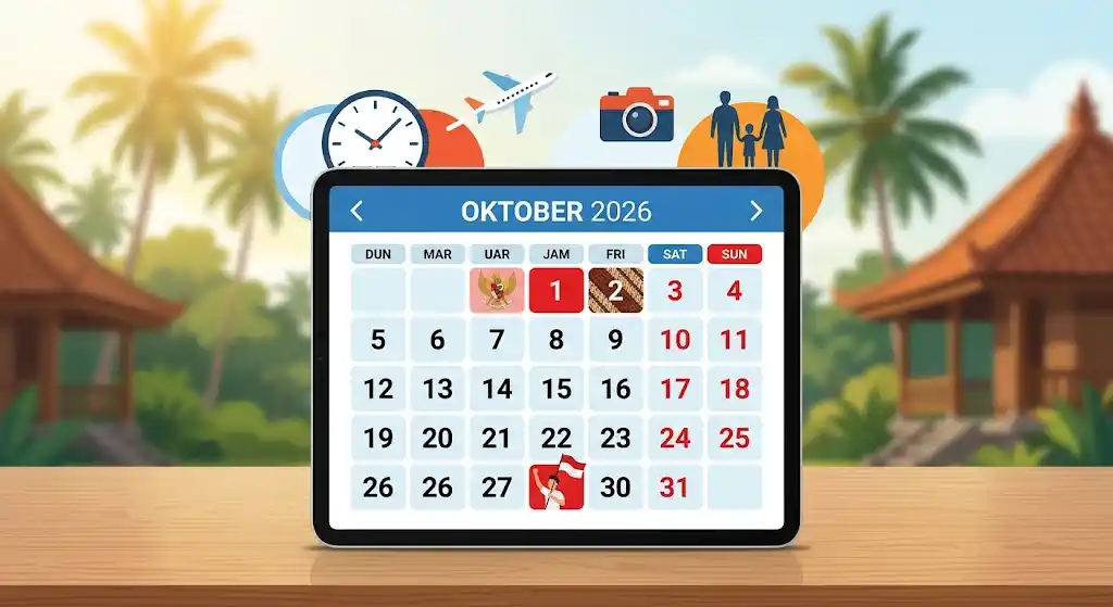 Daftar Hari Libur Oktober 2026: Cek Tanggal Merah dan Agenda Penting Bulan Ini!
