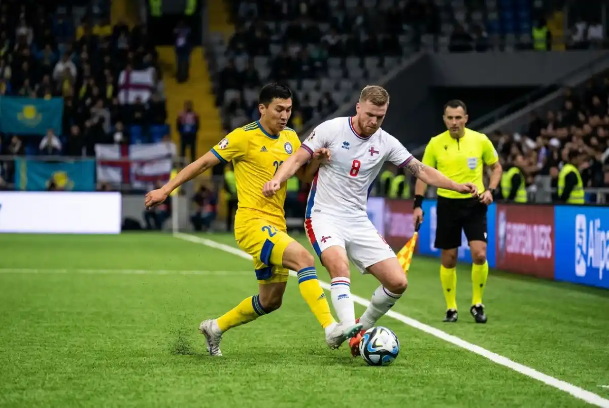  Kazakhstan dan Kepulauan Faroe Berbagi Angka di Astana Arena