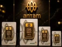 Harga Emas Antam Anjlok Rp5.000 ke Level Rp2,576 Juta per Gram, Cek Daftarnya