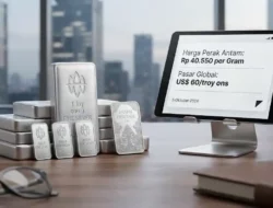 Harga Perak Hari Ini 5 Oktober 2026: Rincian Logam Mulia Antam dan Pasar Global