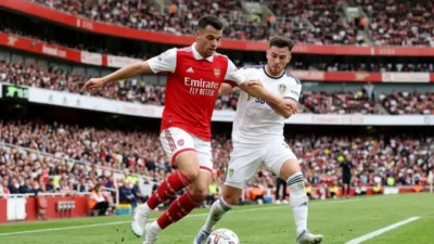 Hasil Arsenal vs Leeds Babak Pertama: Duel Sengit di Emirates, Skor Masih Imbang Tanpa Gol
