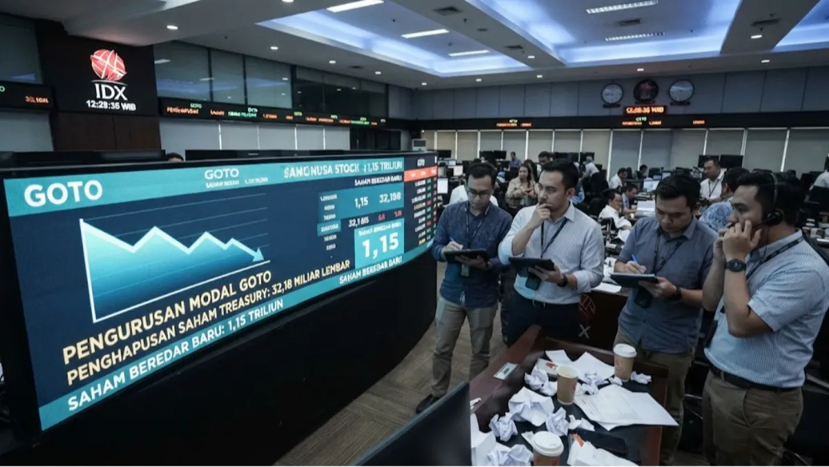 Investor GOTO Setuju Hapus 32,18 Miliar Saham Treasury, Jumlah Saham Beredar Turun Drastis