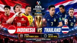 Jadwal Final FIFA ASEAN Cup 2026: Indonesia vs Thailand Digelar di GBK
