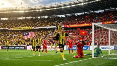 Sengit! Hasil Malaysia vs Vietnam di FIFA ASEAN Cup 2026: Harimau Malaya Tundukkan The Golden Star