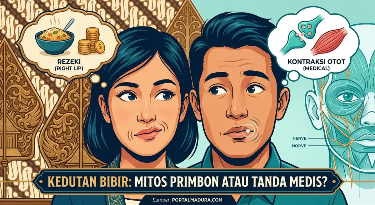 Mitos atau Fakta? Ini Arti Kedutan Bibir Menurut Primbon Jawa dan Penjelasan Medisnya