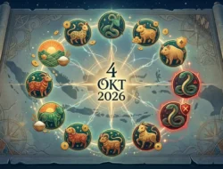 Ramalan Shio 4 Oktober 2026: 5 Shio Panen Rezeki Melimpah, Shio Ular Wajib WaspadaRamalan Shio 4 Oktober 2026: 5 Shio Panen Rezeki Melimpah, Shio Ular Wajib Waspada