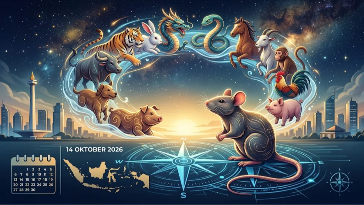 Ramalan Shio Hari Ini 14 Oktober 2026: Tikus Hati-Hati, Naga Ada Kejutan Rezeki!