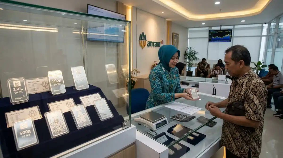 Rincian Terbaru Harga Perak Antam Hari Ini 6 Oktober 2026, Naik Lagi?