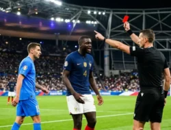 Sengit! Prancis dan Italia Berbagi Poin di Stade de France, Kartu Merah Upamecano Mewarnai Laga