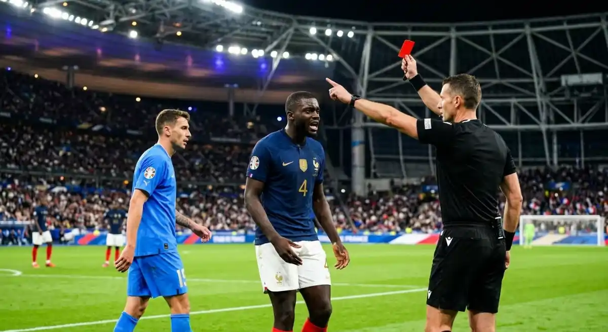 Sengit! Prancis dan Italia Berbagi Poin di Stade de France, Kartu Merah Upamecano Mewarnai Laga