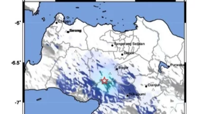 Sesar Aktif Guncang Sukabumi dan Bogor! Gempa Dangkal Terjadi Dua Kali berturut-turut