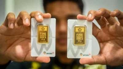 Harga Emas Antam Anjlok Lagi Hari Ini 20 Oktober 2026, Cek Rincian Lengkapnya