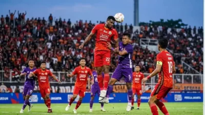 Hasil Persija vs Persik: Comeback Dramatis 2-1, Gol Rizky Ridho Pastikan Kemenangan Macan Kemayoran di JIS