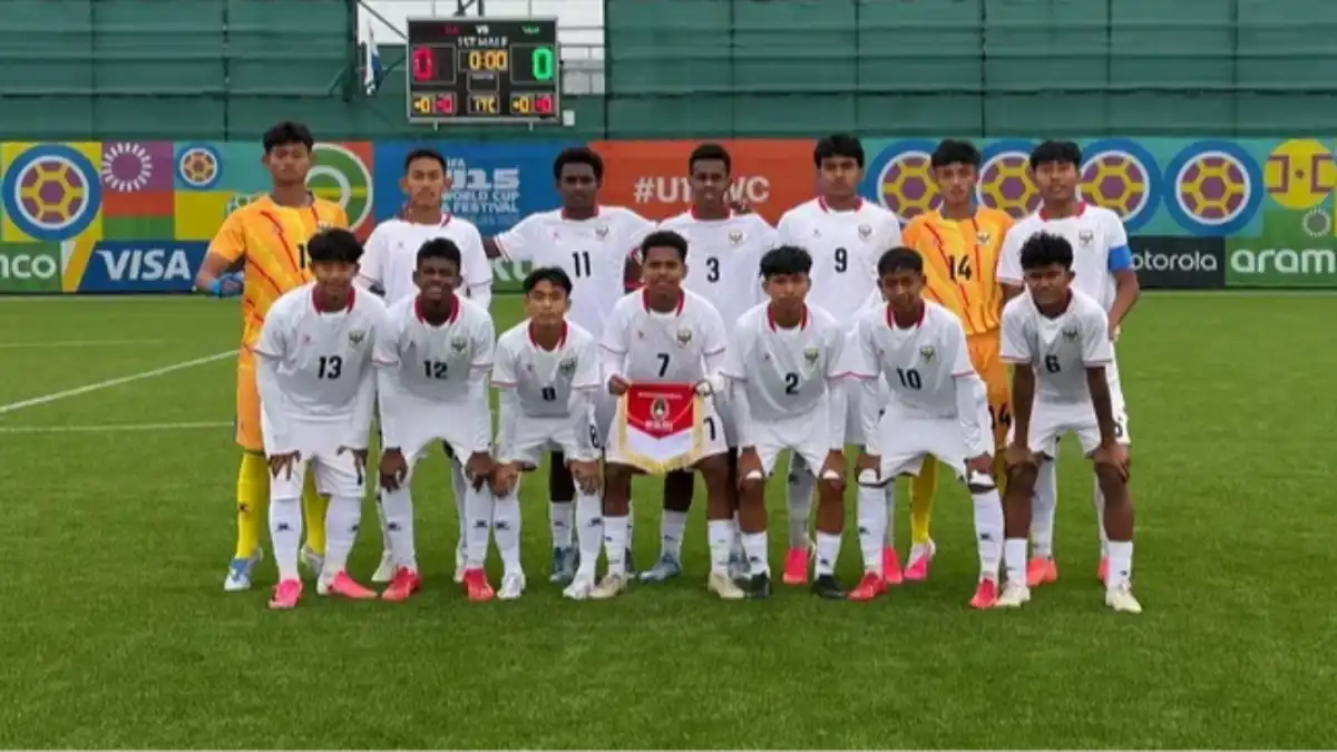 Hasil Piala Dunia U-15: Garuda Muda Takluk 1-5 di Tangan Prancis