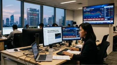 IHSG Anjlok 1,22% ke Level 5.373: Seluruh Sektor Saham Merah, Sektor Mana Paling Anjlok?
