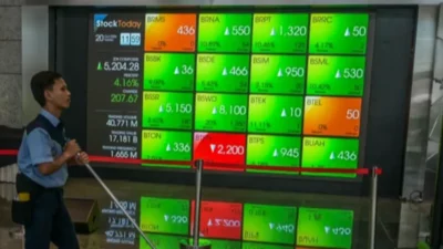 IHSG Sesi I Melesat 1,09%, Saham PTSP dan FAST Tembus Batas ARA