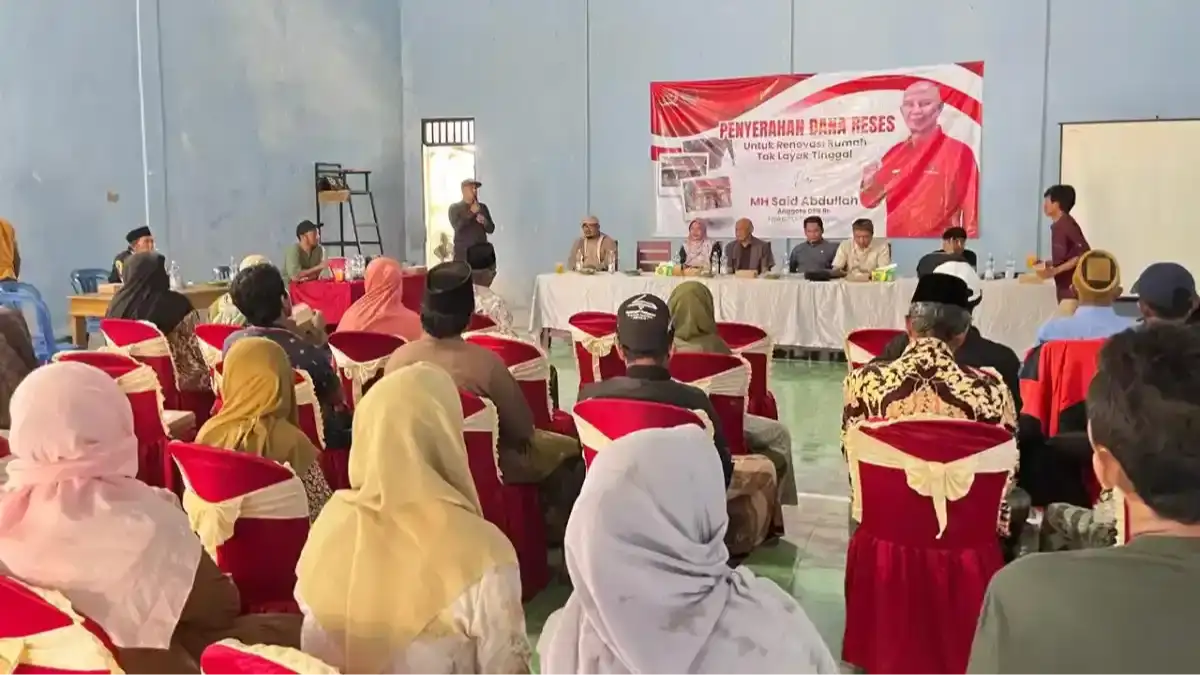 Kucurkan Rp575 Juta Dana Reses, Said Abdullah Bedah 25 Rumah Warga Pulau Raas Sumenep