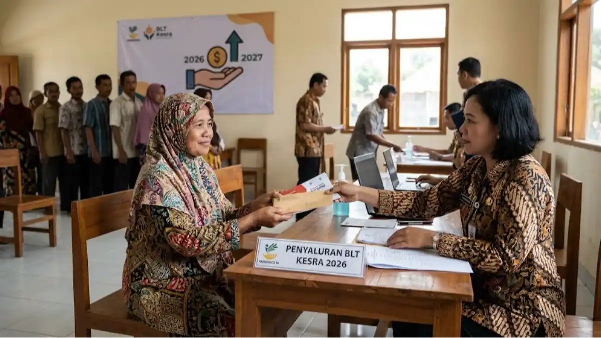 Ramai soal pencairan BLT Kesra Rp900.000 pada Oktober 2026. Simak penjelasan fakta terbaru dan cara cek status penerima bansos resmi.
