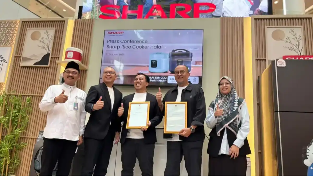 SHARP Rilis Rice Cooker Berlabel Halal Pertama di Indonesia, Cek Fitur dan Harganya!